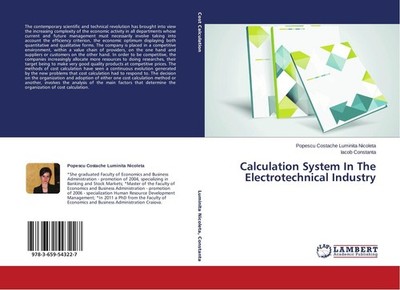 Calculation System In The Electrotechnical Industry Popescu Costache Luminita Ni
