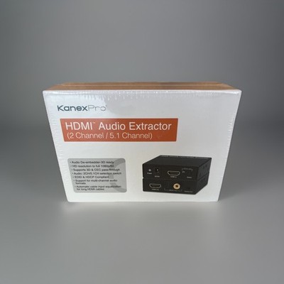 Kanex Pro HDMI Audio Extractor Audio De-embedder 2 Channel/5.1 Channel HAECOAX