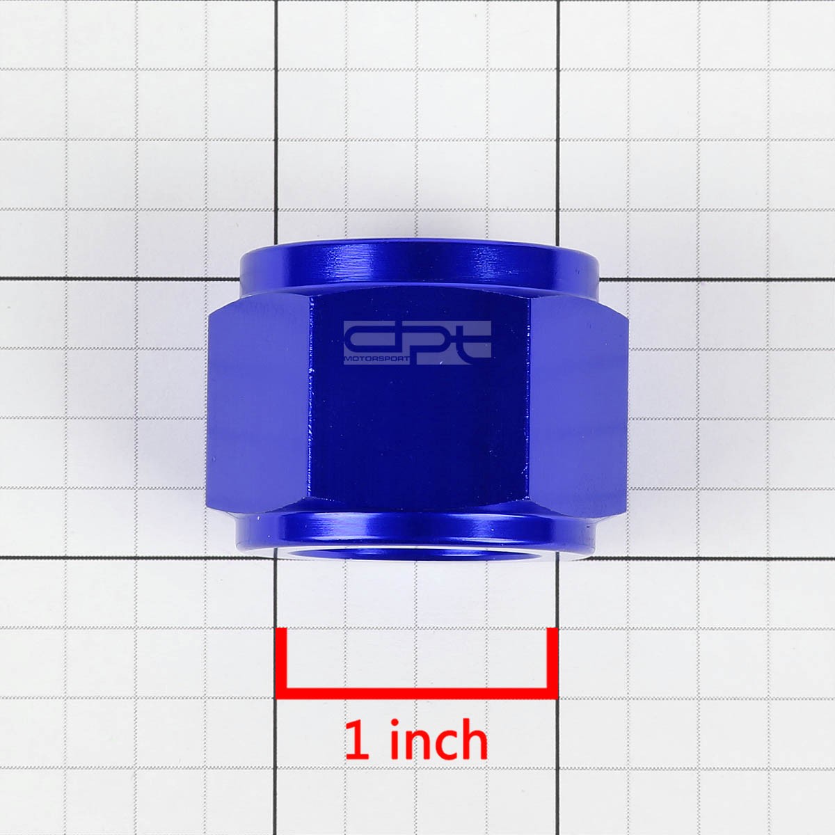 Fit Aluminum/Steel Hard Line Red 4-An 1/4 Tubing Sleeve Nut Flare Fitting