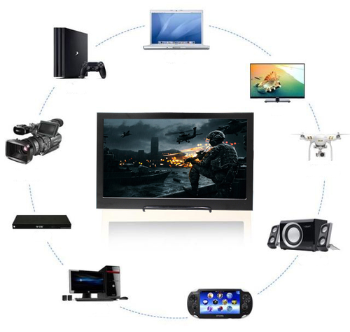 11.6“ HD IPS Portable monitor 1920X1080 screen 2 mini HDMI micro USB for PS X360 - Picture 5 of 8