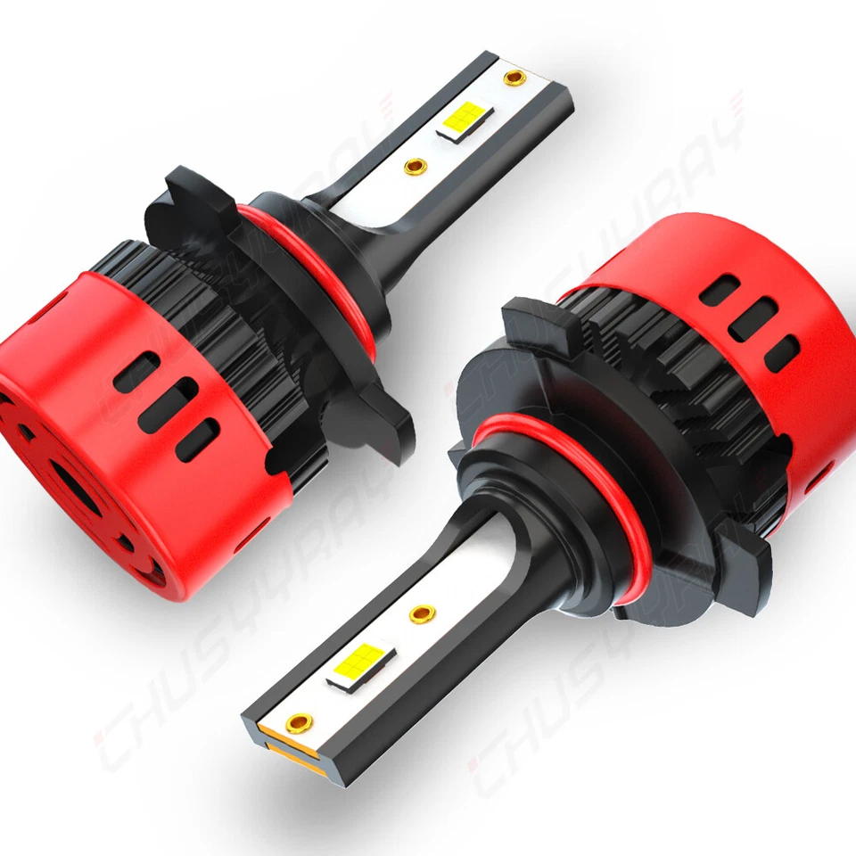 For Dodge Magnum 2005-2008 Combo 6000K LED Headlight Hi/Lo + Fog Light Bulbs Kit - Image 2 of 4