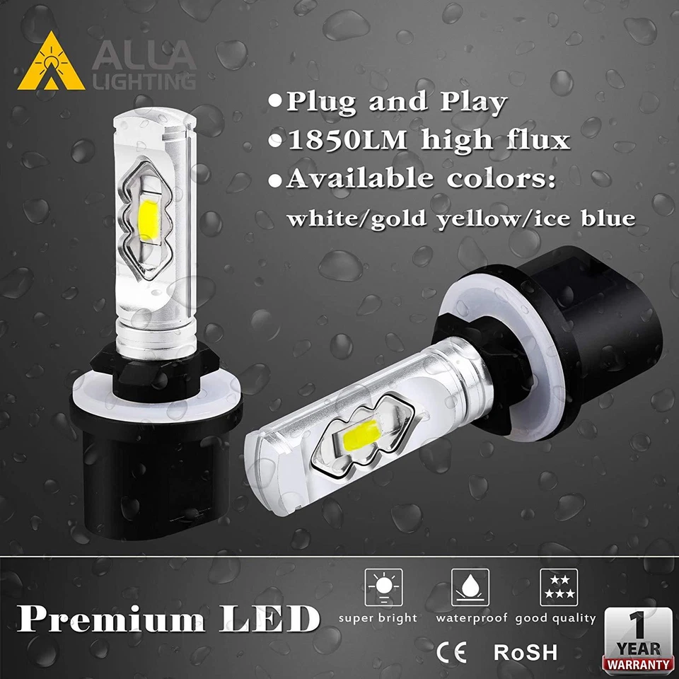 Allá Lighting 3600lm 899 880 ETI 56-SMD Bombillas antiniebla LED Xtreme súper brillantes Foto 3 de 4