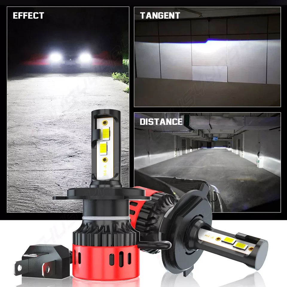 Par de faros LED redondos de 7" pulgadas para Ford Deluxe 1939-1951 Foto 2 de 4