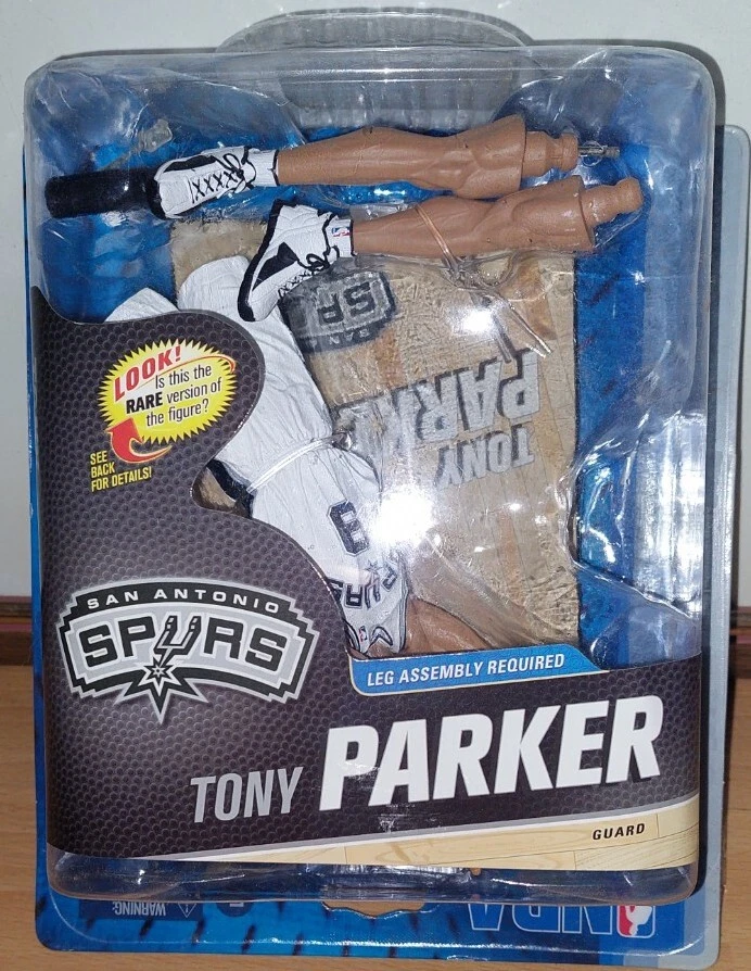 McFarlane NBA 23 Tony Parker San Antonio Spurs Figur NEU