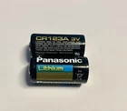 Panasonic Lithium CR123A 3V Battery 2 Pack