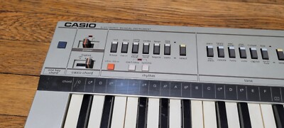 Casio MT-85☆シンセサイザー☆セミアナログ式☆1984年日本製 WORKING! Casio Casiotone MT-85 Portable Synthesizer Keyboard