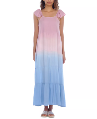 raviya off the shoulder dress Raviya Women's Off-The-Shoulder Ruffled Maxi Cover-Up Dress