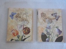 New Set Of 2 Packs Flower Butterfly Blank Note Cards Envelopes