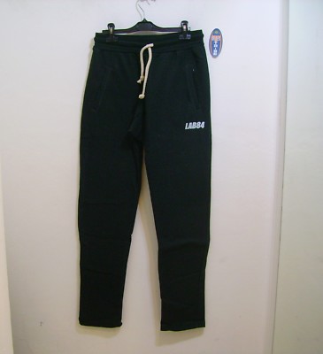 Lab84 Long Tracksuit Pants Winter Sweatshirt S8 PNTM0405 Green 