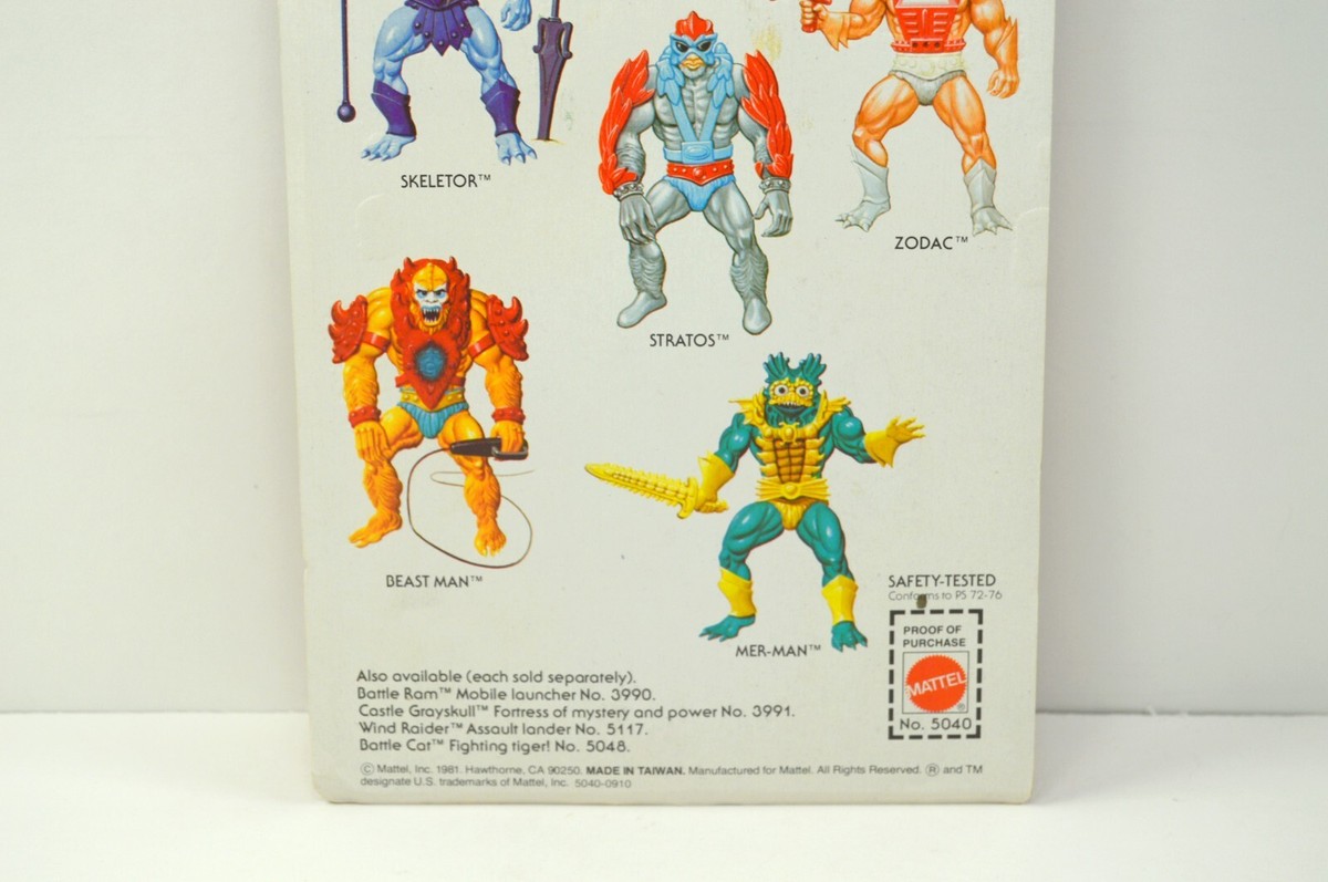 MOTU, He-Man, 8-back, Masters of the Universe, MOC, sealed figure