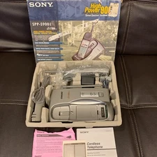 New Sony SPP-S9001 900Mhz Digital Cordless Telephone Answering Machine