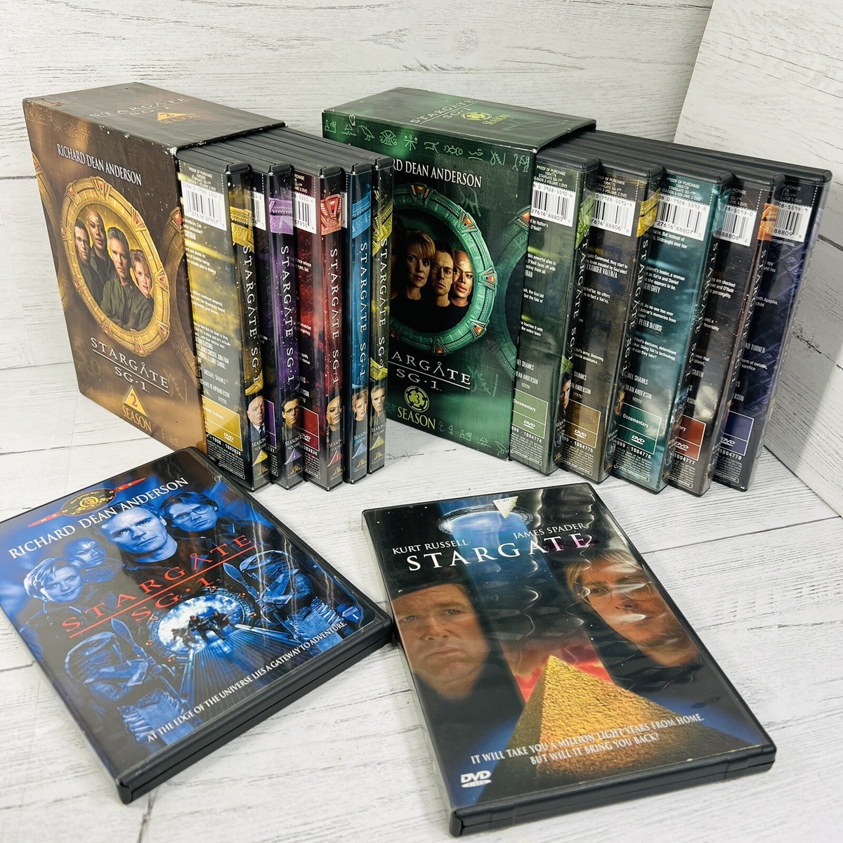 STARGATE スターゲイト全巻セット Stargate Seasons 1 Thru 3 The Movie Kurt Russell James Spader