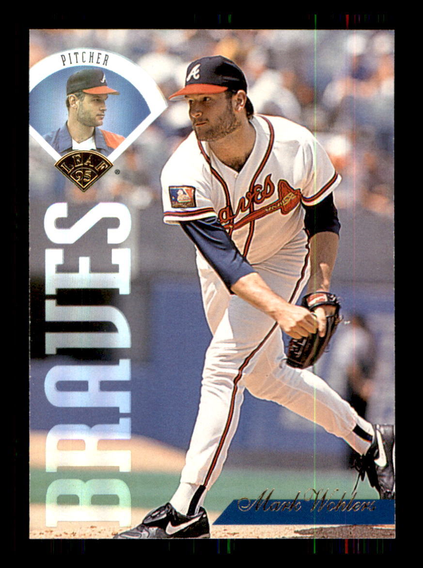 1995 BASEBALL 1995 Leaf Mark Wohlers Atlanta Braves #25 1 | eBay