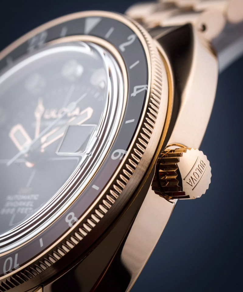 Bulova Analogico 97B215, oro rosa, Bracciale