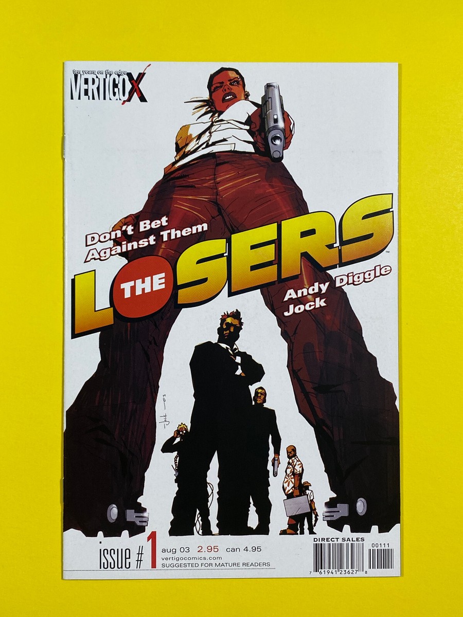 DC-Vertigo LOSERS #1-32 アメコミ THE LOSERS 1-9 STRAIGHT RUN (DC VERTIGO X 2003) JOCK COVER & ART