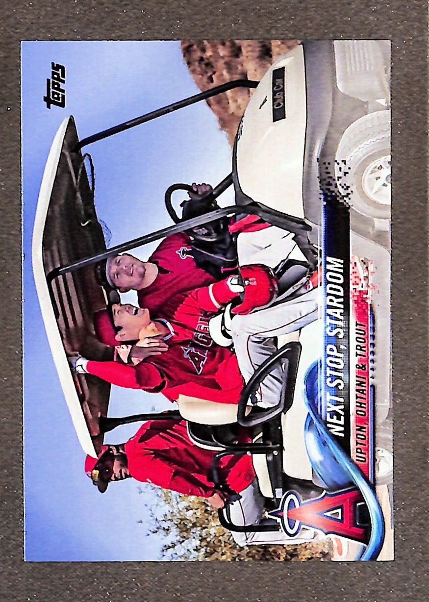 Shohei Ohtani 2018 Topps Update #US158 Base (Next Stop, Stardom (w