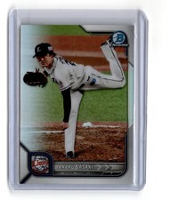 Takeru Sasaki 2022 Bowman NPB Nippon Professional Baseball Refractor #33