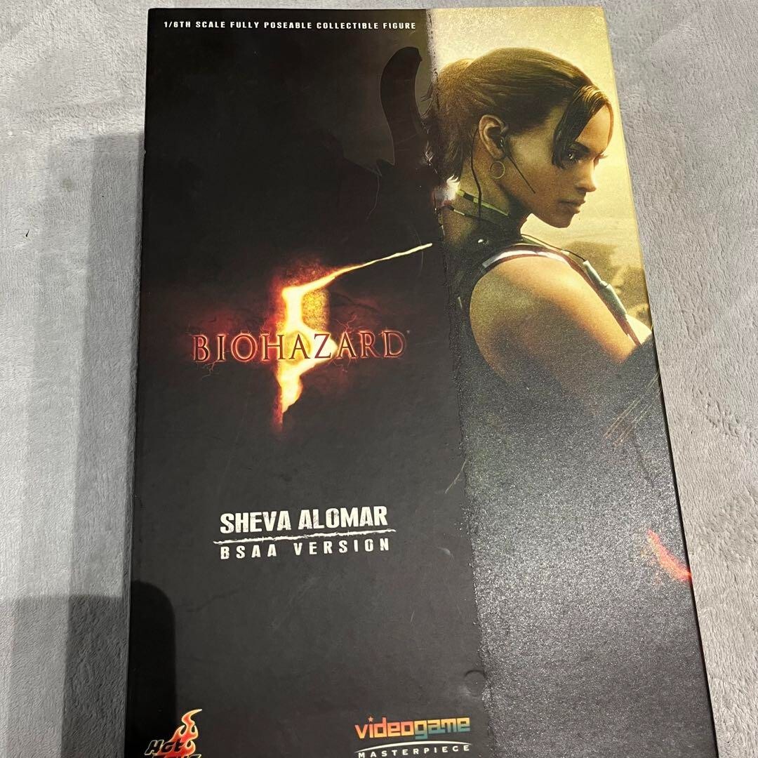 resident evil 5 sheva alomar bsaa version figure hot toys 1/6 Used 