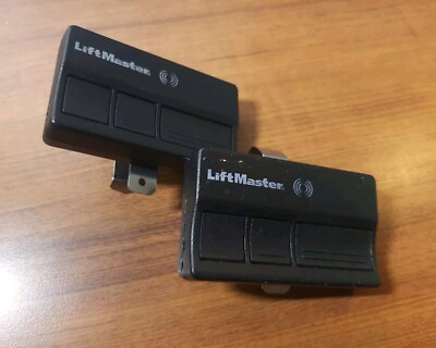 LiftMaster 373LM Garage Door Opener 3-Button Remote Control Lot of 2