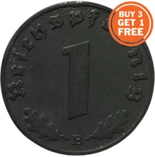 1 GERMAN REICHSPFENNIG FROM 1940-1945 - CHOICE OF DATE - GERMANY