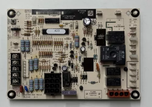YORK COLEMAN LUXAIRE 1162-202 879598 Furnace Control Circuit Board 1162-83-202