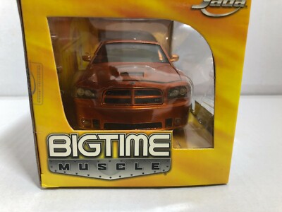 JADA BIGTIME BTM 2006 DODGE CHARGER SRT8 COPPER 1:24 DIECAST MODEL
