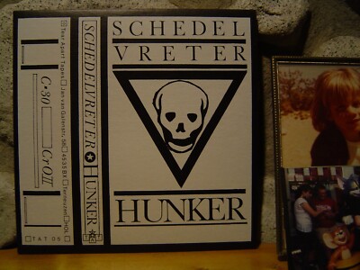 SCHEDELVRETER Hunker 10''/1985 NL/Electronic/Dark Electro-Minimal Synth/Das Ding