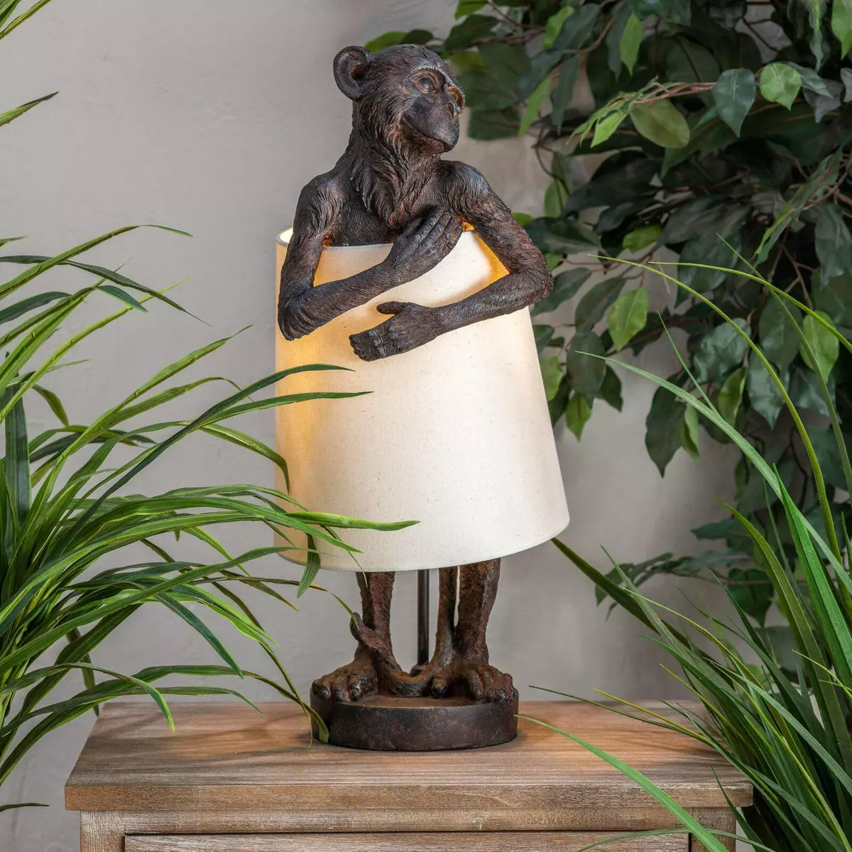 Bashful cheap monkey lamp