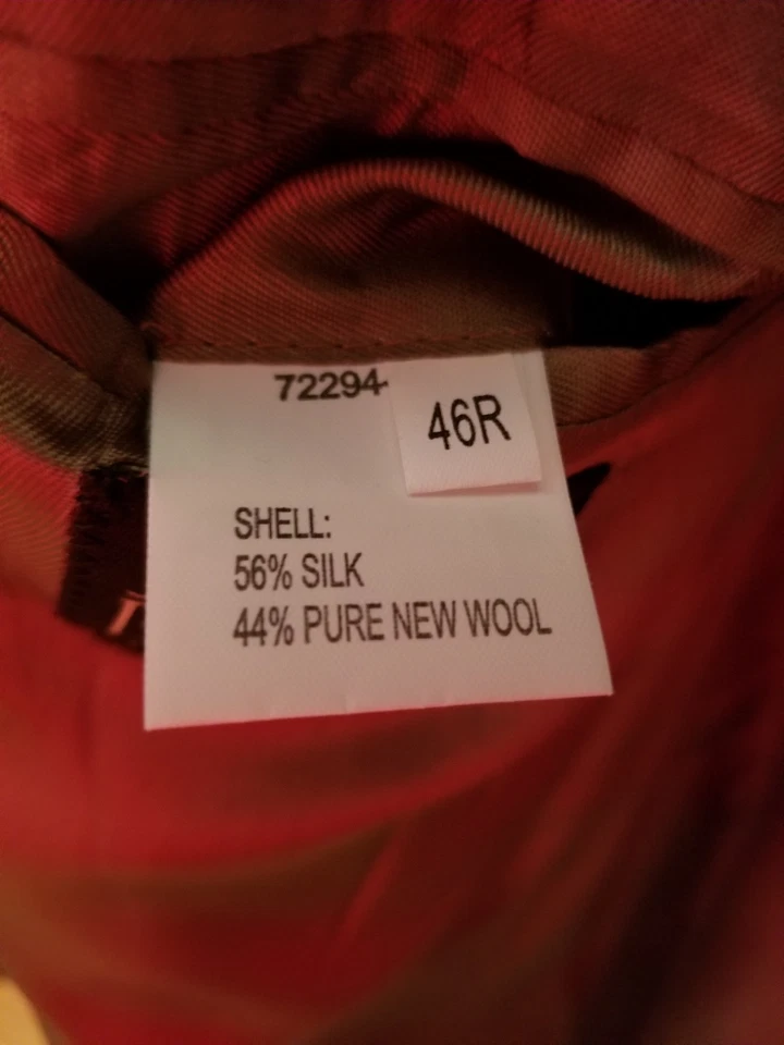 Hombre Joseph A. Blazer Banks Tweed, 46R Foto 4 de 4