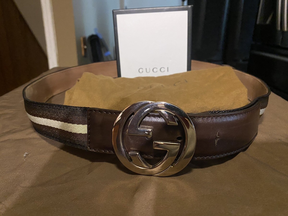 Gucci GGパターン ベルト GUCCI - GUCCI GGパターン ベルト ダブルGバックルの通販 by