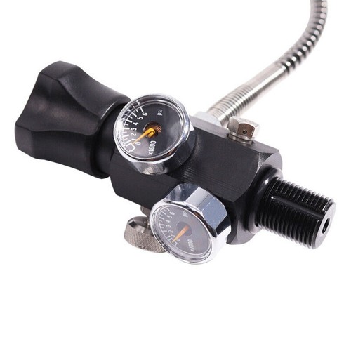 Pumps Adapter 1 PC 6000psi 7/8 - 14 UNF Charging Valve PCP Refill Tank - Picture 8 of 12
