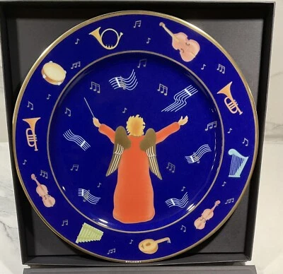 Rosenthal Bvlgari Porzellan Jahresteller Concerto di Natale 2001 31 cm 1te Wahl - Bild 1 von 4