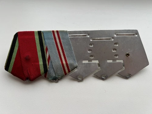New ListingSoviet russian WW2 Cold War Veteran Military Uniform Order Medal Ribbon Plate.