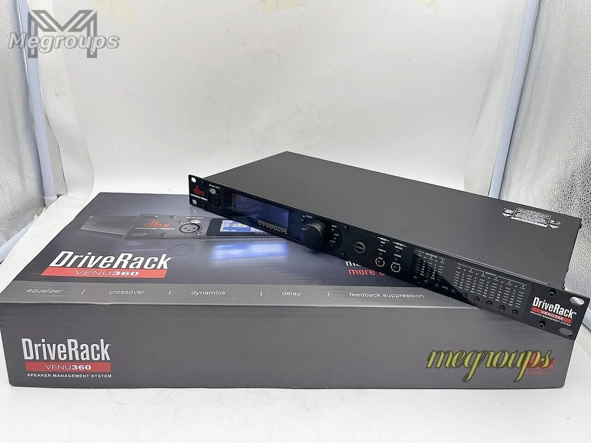 VENU360 DBX DriveRack Venue 360 3x6 Loudspeaker Management System