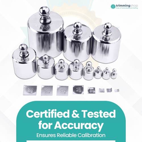 Precision Balance Calibration Weight for Digital Scale Pocket 100g 200g 500g - Picture 85 of 88