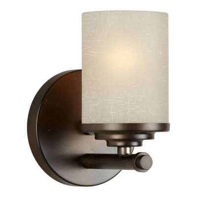 Forte Lighting 1 Light Bathroom Vanity Light in Antique Bronze - 5105-01-32