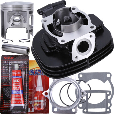 Top End Rebuild Kit Cylinder Piston Gasket For Yamaha Blaster 200 YFS200 1988-06