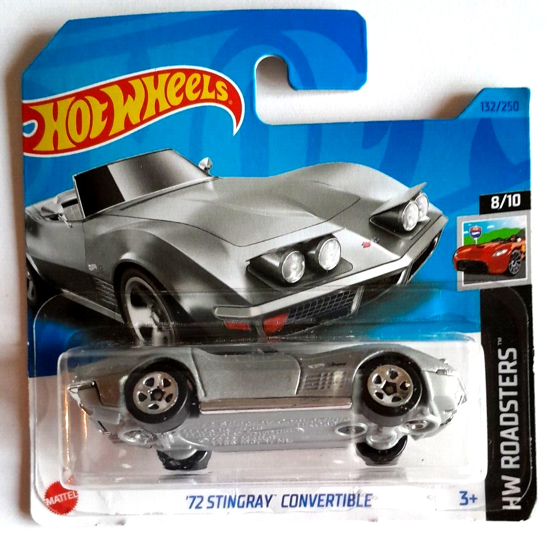 Hot Wheels '72 Stingray Convertible - HW Roadsters [8D]