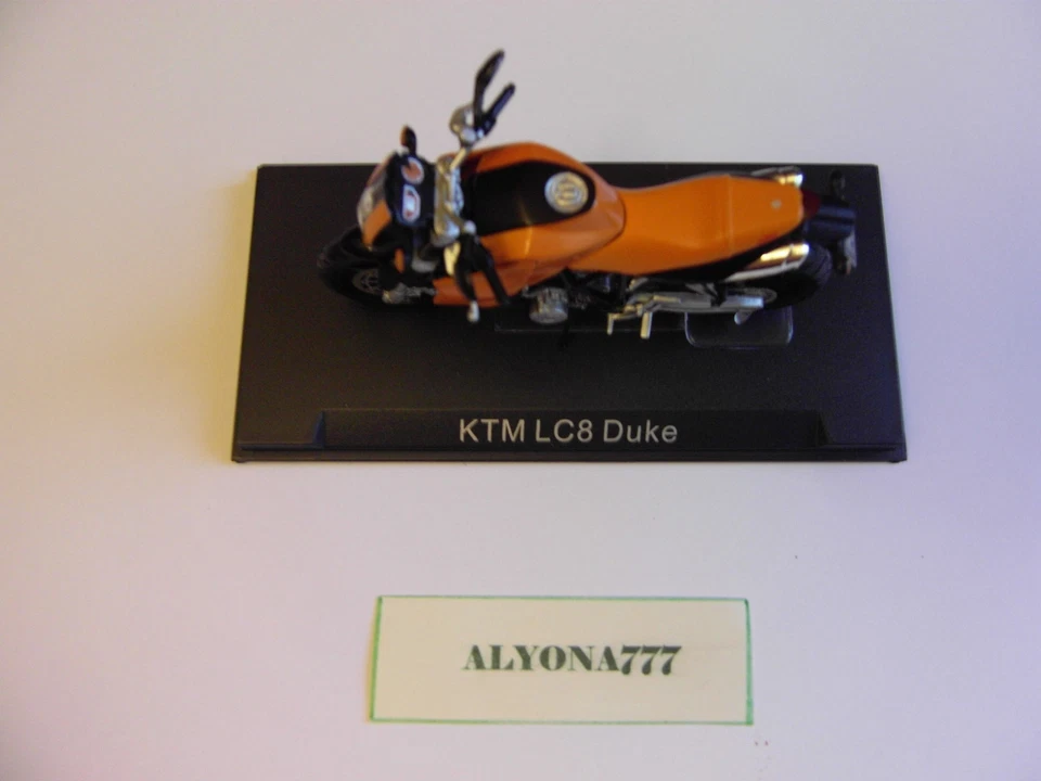 KTM DUKE LC8 1/24 Ixo Orange Moto Bike Motorcycle 1:24 Altaya / IXO *NEW* Rare - Image 4 of 4