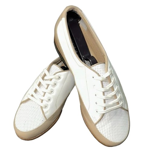 Designer Walter Genuine Leather Brown/Tan Women Golf Shoes