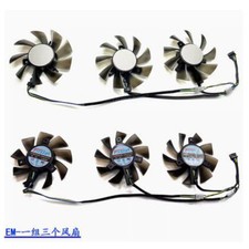 For SAPPHIRE/ASUS/XFX/DATALAND/MSI AMD Radeon VII Graphics Card Fan FD8015H12S