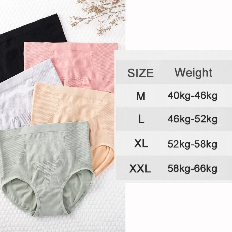 2/3pcs Shapers Women High Waist Body Shapewear Underwear Tummy Control Panties - Image 2 of 4