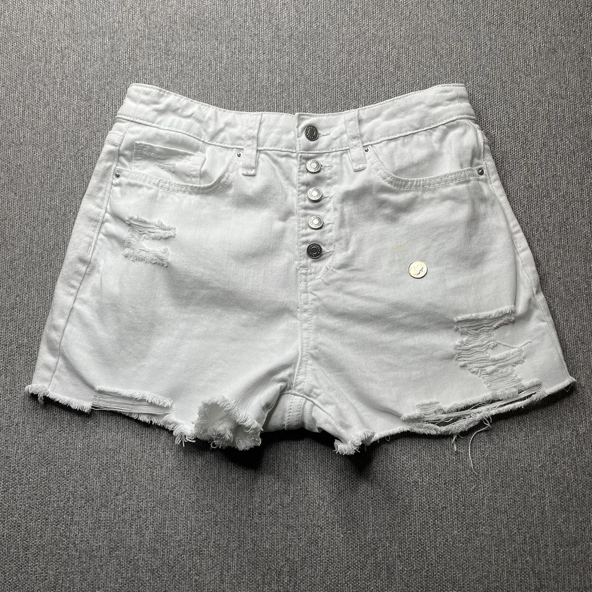 Ymi white shop shorts