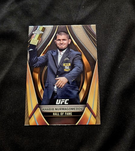 Cartes Topps UFC NYC 2024 : Khabib Nurmagomedov & Conor McGregor - Base Set (N°17 & 29)
