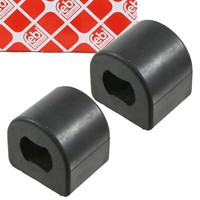 2X febi 21823 Stabilisatorlager FüR Peugeot 605 (6B) 607 (9D, 9U) Hinten