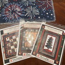 3 Ruth Jensen Wall Hanging Patterns Teddy Santa, Christmas  Christmas Tree New