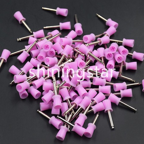 Webbed Dental Rubber Polishing Cup Prophy Bowl Brushes RA Latch Screw Snap-on - Picture 6 of 76