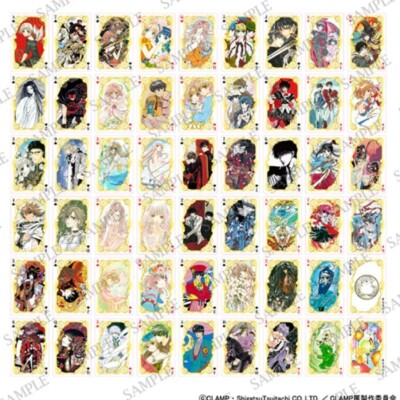 Box/デッキ/パック 1box  CLAMP EXHIBITION CARD COLLECTION CLAMP Exhibition 2024 Limited Playing Cards BOX NEW | eBay
