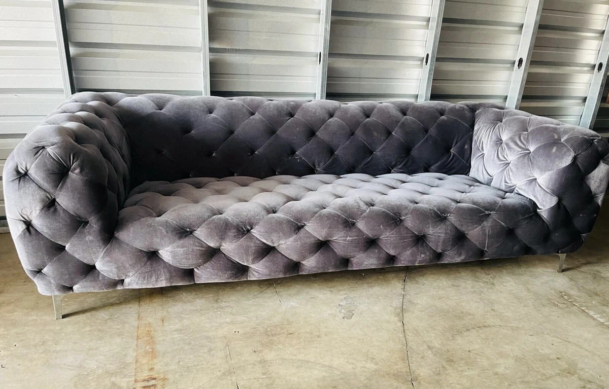 Mercer 2024 velvet chesterfield