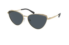 MICHAEL KORS MK1140 10146G Cortez Light Gold Grey Solid 59 mm Women's Sunglasses